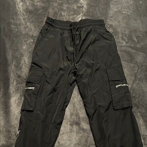 Black Cargo Pants for Women